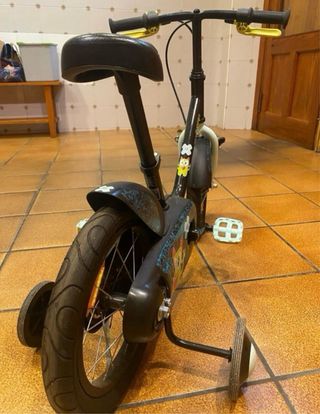 Bicicleta infantil BTWIN con ruedines