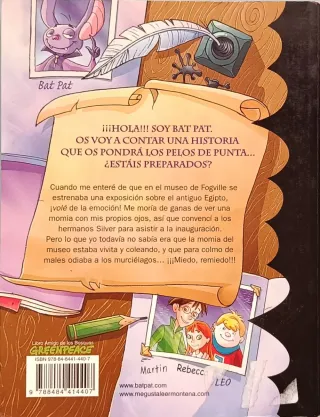 La abuela de Tutankamón (Serie Bat Pat 3)