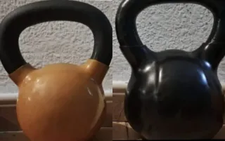 Pesas Rusas de 16kg Kettlebells de 16kg Caucho