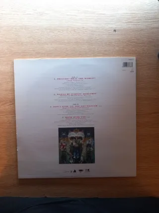 Michael Jackson Heal the World special poster bag