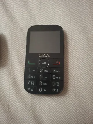 Teléfono Móvil Alcatel One Touch Negro