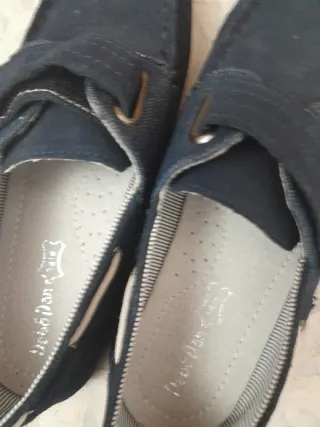 Zapatos náuticos niño azul marino