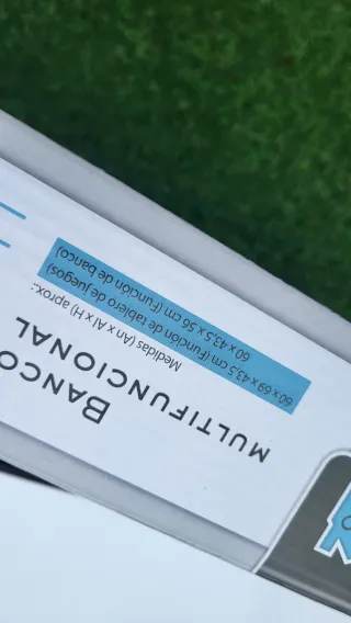 Banco/escritorio infantil con almacenaje