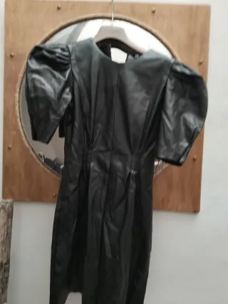 Vestito similpelle bon ton