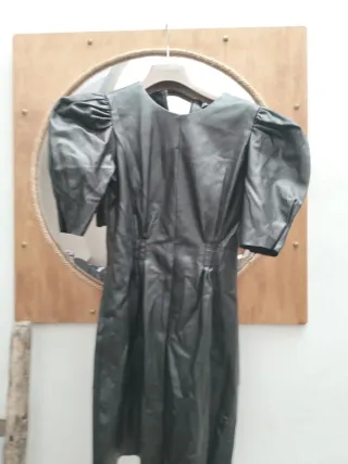 Vestito similpelle bon ton