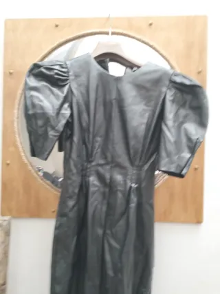 Vestito similpelle bon ton