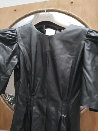 Vestito similpelle bon ton