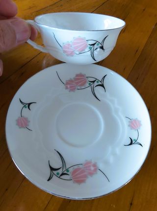 Set 8 tazzine/piatto EPIAG vintage Cecoslovacchia