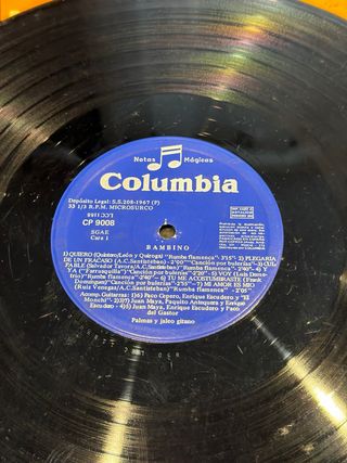 Vinilo bAmBiNo Columbia CF-9008