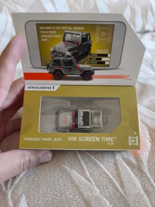 Hot Wheels id Jurassic Park Jeep