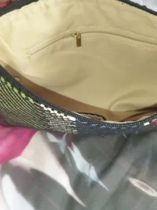 Bolso de hombro multicolor