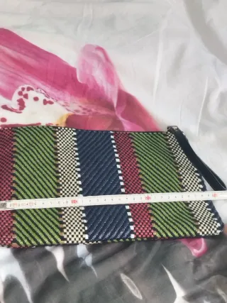 Bolso de hombro multicolor