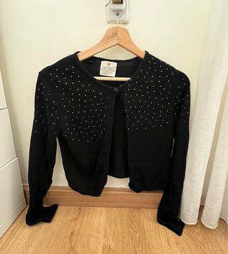 Chaqueta Zara Niña Negra Talla 11-12 Años