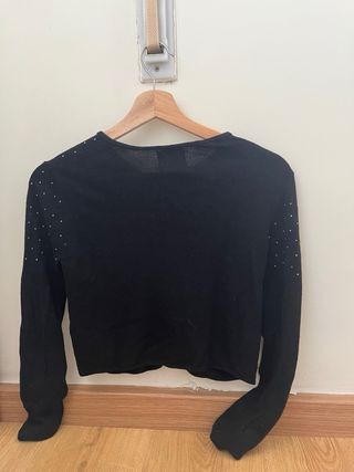 Chaqueta Zara Niña Negra Talla 11-12 Años