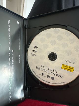 DVD Matrix Revolutions Edición 2 Discos