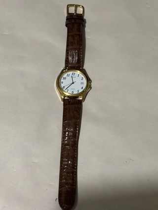 Orologio Citizen color Oro e cinturino in Pelle