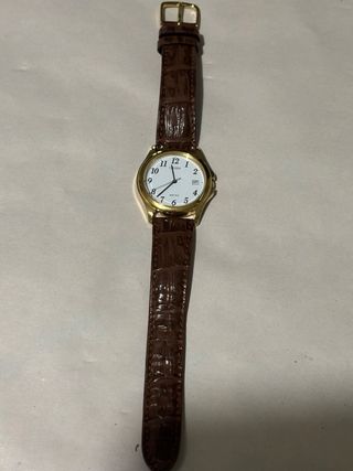Orologio Citizen color Oro e cinturino in Pelle