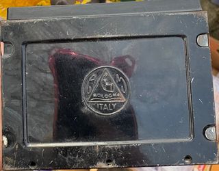 Frigorifero AMB vintage in latta