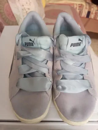 Zapatillas Puma Azul Gris