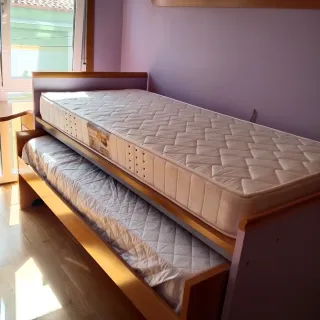 Cama nido con escritorio infantil urgente