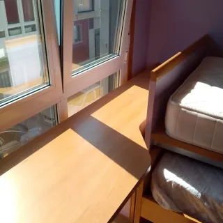 Cama nido con escritorio infantil urgente