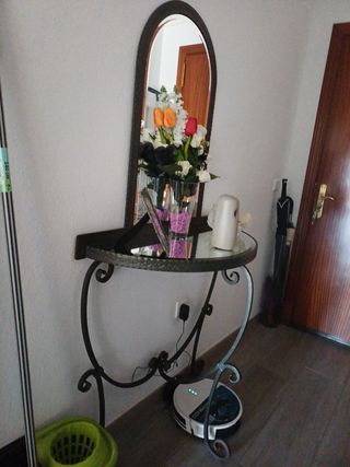 Recibidor de forja hecho a mano