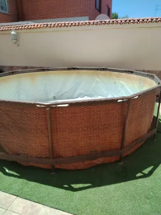 Piscina desmontable ratán