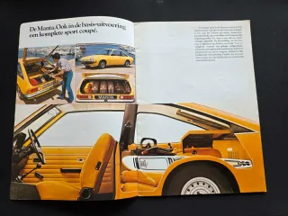 Catálogo Opel Manta