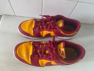 Nike Dunk Low Rojo y Amarillo