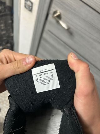 Zapatillas Amiri Negras