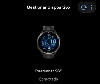 Reloj Garmin Forerunner 965 Negro