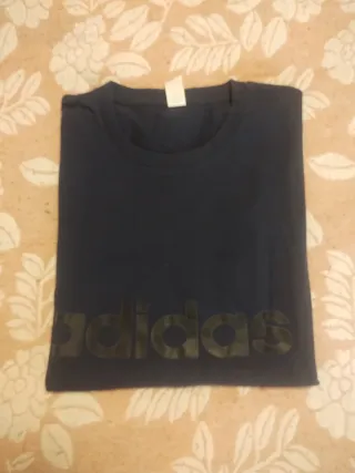 Camiseta Adidas Talla M Negra Poco Uso