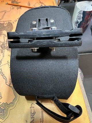 Bolsa sillín bici con luz LED