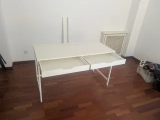 Escritorio Micke Ikea Blanco con Cajones