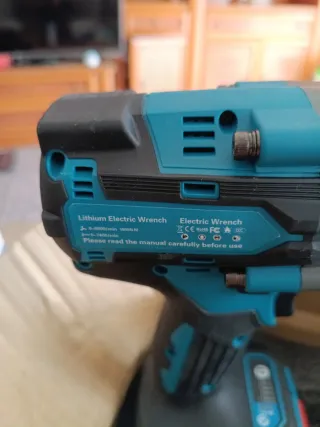 Pistola de impacto 1800 Nm motor