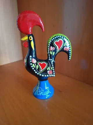 Gallo Decorativo Portugal Cerámica