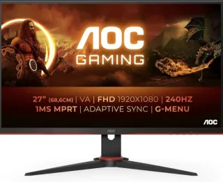 Monitor AOC Gaming 27 FHD 240Hz curvo