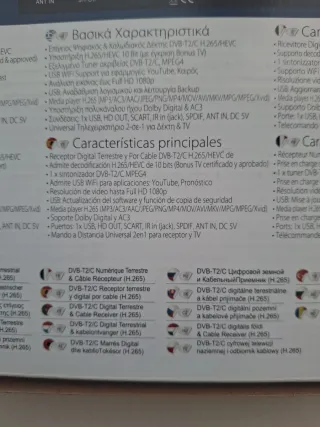 Receptor EDISION picco T265+ DVB-T2/C