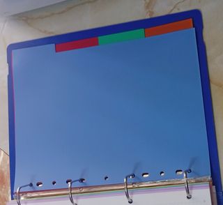 Carpeta Oxford con recambio y separadores