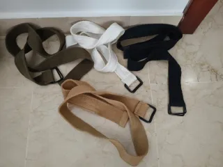 Cinturones para pantalones (4 unidades)