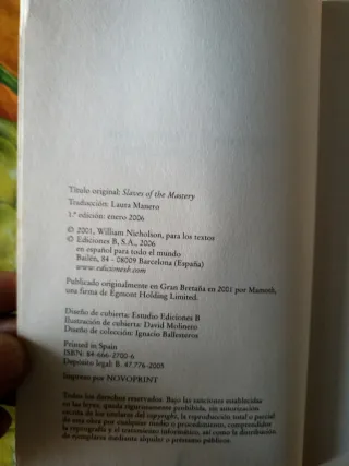 SIERVOS DEL MAESTRO: EL VIENTO EN LLAMAS II