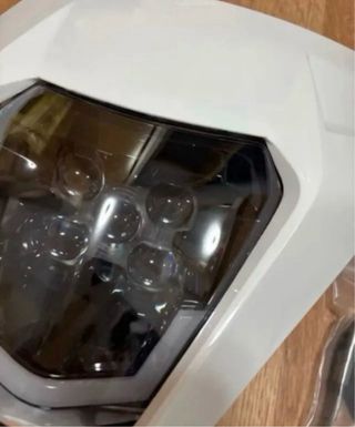 Careta KTM LED Blanca