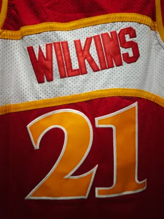 Camiseta D.Wilkins #21 nueva, Atlanta Hawks 1986-7
