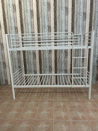 Litera 90x190 blanca metálica nueva OFERTA