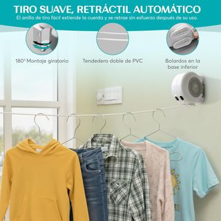 Tendedero Extensible FOCARIS HOME