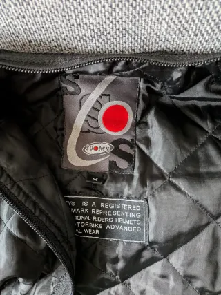 Chaqueta Moto Cuero HONDA x SUOMY Talla M