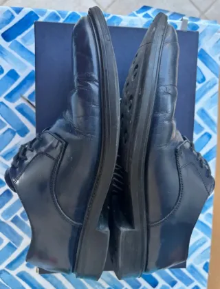 Scarpe eleganti blu uomo