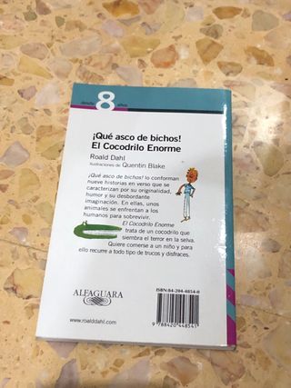 ¡QUE ASCO DE BICHOS! Y EL COCODRILO ENORME