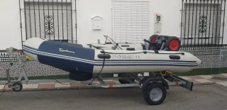Zodiac 3.80m con remolque