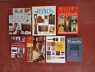 Libros sobre muebles antiguos